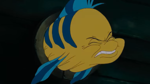 Flounder from the Little Mermaid