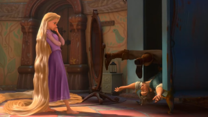 Flynn Rider and Rapunzel 
